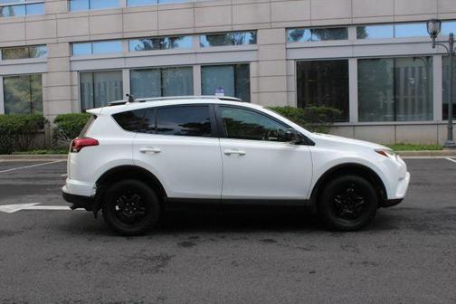 White 2018 Toyota RAV4 LE