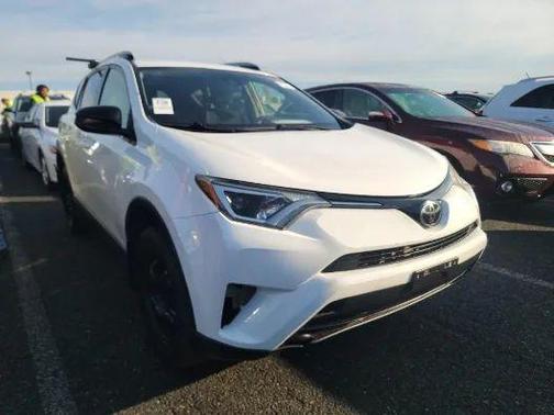 White 2018 Toyota RAV4 LE