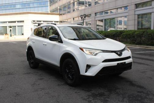 White 2018 Toyota RAV4 LE