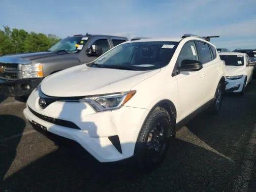 White 2018 Toyota RAV4 LE