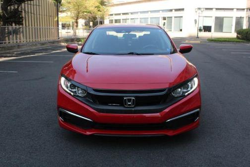 Red 2019 Honda Civic LX