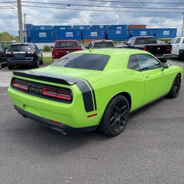 Green 2015 Dodge Challenger R/T Scat Pack