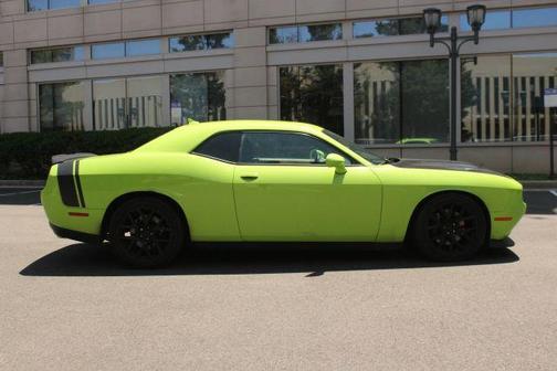 Green 2015 Dodge Challenger R/T Scat Pack