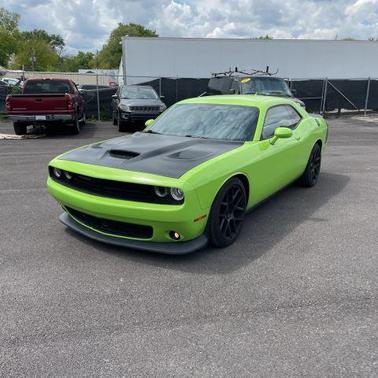 Green 2015 Dodge Challenger R/T Scat Pack
