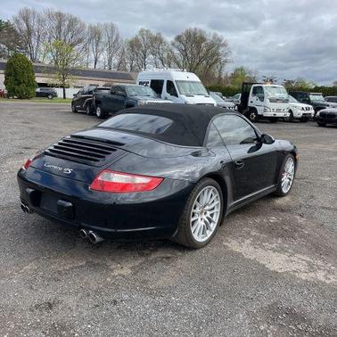 Blue 2007 Porsche 911 Carrera 4S Cabriolet