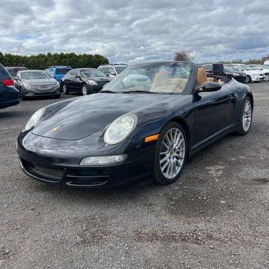 Blue 2007 Porsche 911 Carrera 4S Cabriolet
