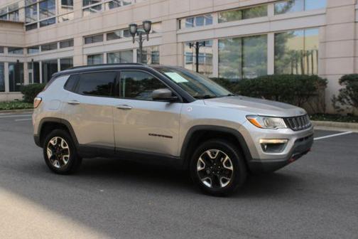 Silver 2018 Jeep Compass Trailhawk