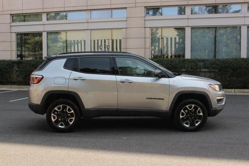 Silver 2018 Jeep Compass Trailhawk