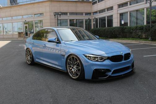 Blue 2016 BMW M3 Base