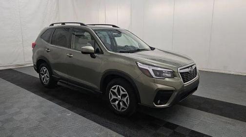 Jasper Green Metallic 2021 Subaru Forester Premium
