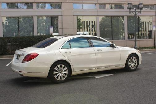 White 2014 Mercedes-Benz S-Class S 550 4MATIC