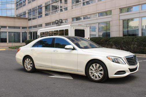 White 2014 Mercedes-Benz S-Class S 550 4MATIC