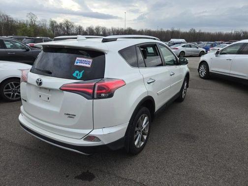 White 2016 Toyota RAV4 Limited