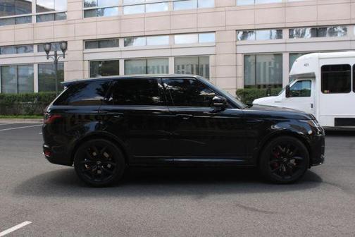 Santorini Black 2019 Land Rover Range Rover Sport 5.0L Supercharged SVR