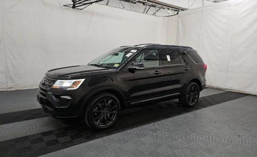 Black 2019 Ford Explorer XLT
