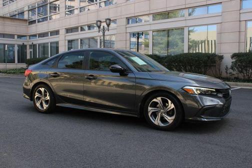 Gray 2022 Honda Civic Sport