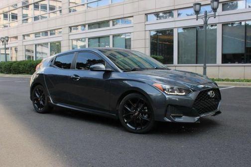 Thunder Gray 2019 Hyundai Veloster Turbo R-Spec