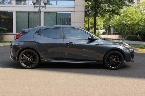 Thunder Gray 2019 Hyundai Veloster Turbo R-Spec