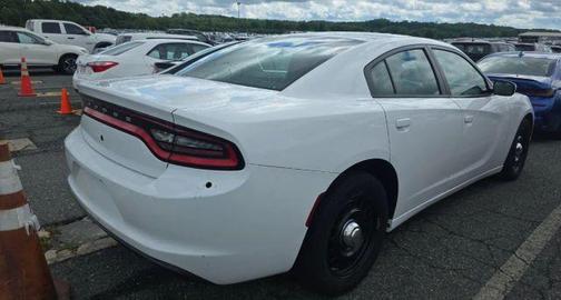 White 2016 Dodge Charger Police