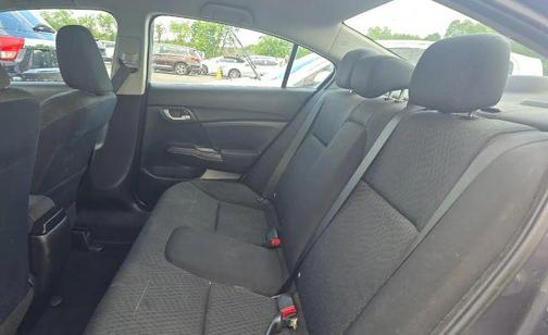 Black 2015 Honda Civic SE