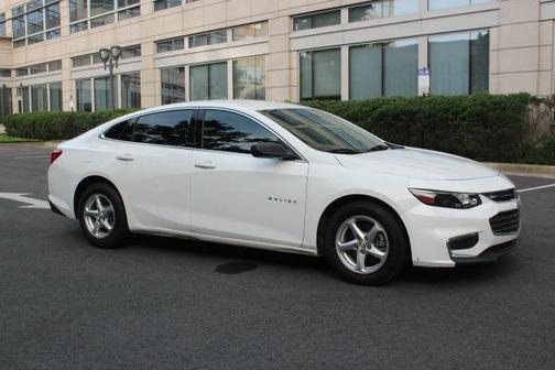 White 2016 Chevrolet Malibu LS