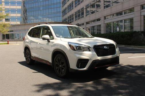 Crystal White Pearl 2019 Subaru Forester Sport