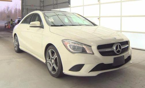 White 2014 Mercedes-Benz CLA-Class