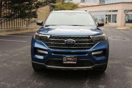 Blue 2021 Ford Explorer XLT