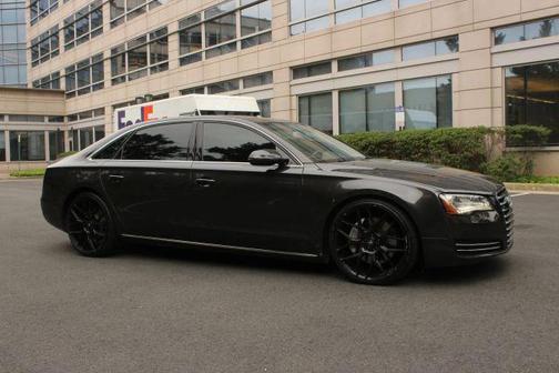 Gray 2012 Audi A8 L 4.2 quattro