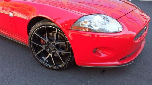 Red 2007 Jaguar XK