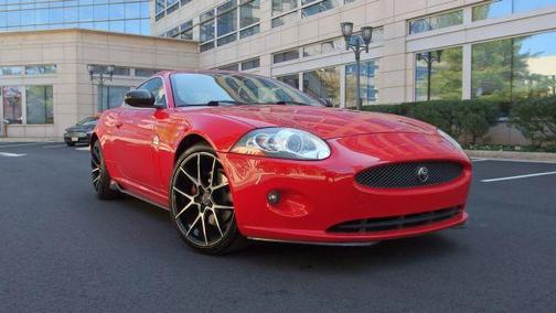Red 2007 Jaguar XK
