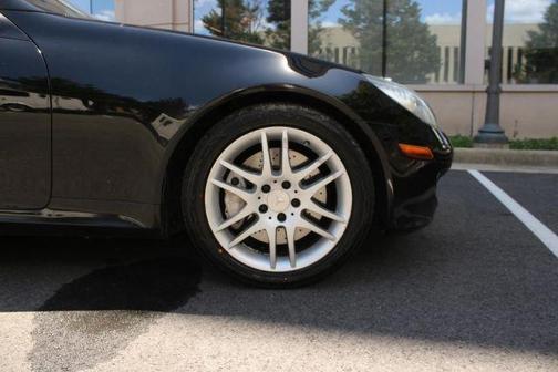 Black 2008 Mercedes-Benz SLK-Class SLK 350