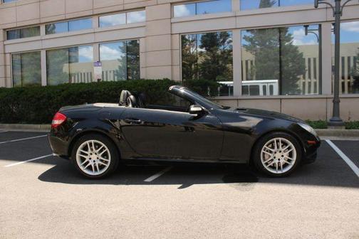 Black 2008 Mercedes-Benz SLK-Class SLK 350