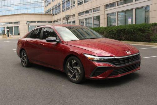 Red 2025 Hyundai ELANTRA SEL Sport