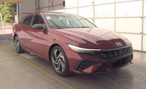 Red 2025 Hyundai ELANTRA SEL Sport