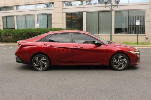Red 2025 Hyundai ELANTRA SEL Sport