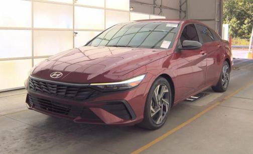 Red 2025 Hyundai ELANTRA SEL Sport
