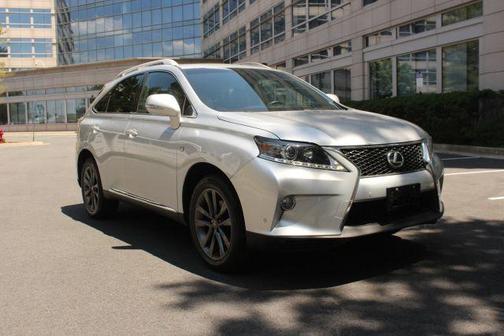 Silver 2013 Lexus RX 350 F Sport