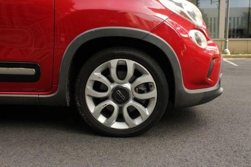 Red 2015 FIAT 500L Trekking