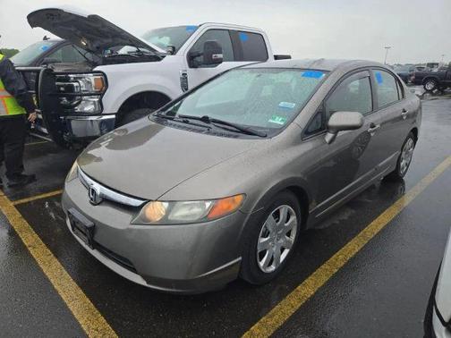 Gray 2008 Honda Civic LX
