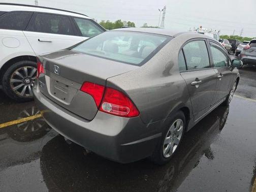Gray 2008 Honda Civic LX