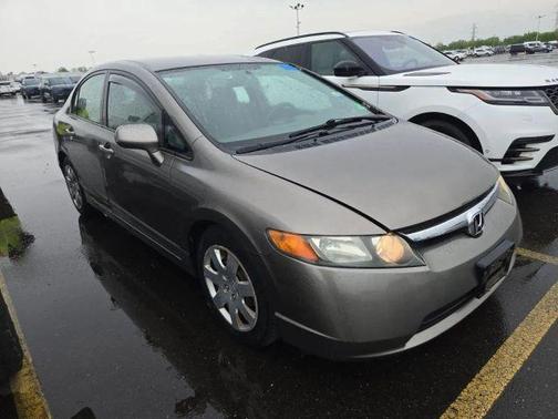 Gray 2008 Honda Civic LX
