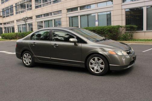 Gray 2008 Honda Civic LX