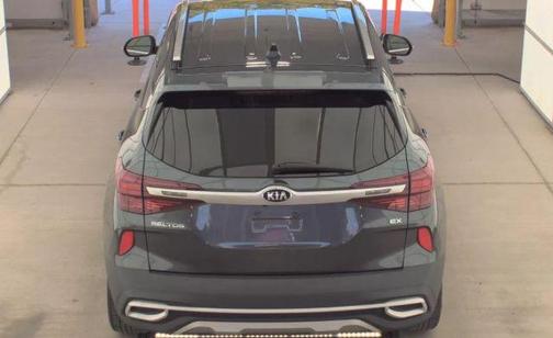 Gray 2021 Kia Seltos EX