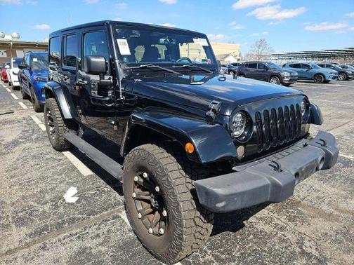 Black 2014 Jeep Wrangler Unlimited Sahara