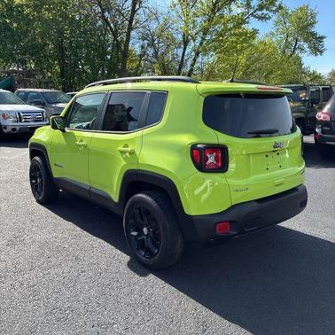Green 2018 Jeep Renegade Latitude