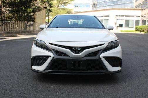 White 2023 Toyota Camry SE