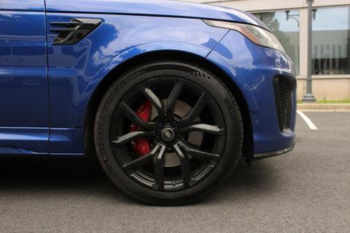 Estoril Blue 2019 Land Rover Range Rover Sport 5.0L Supercharged SVR