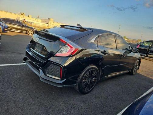 Black 2017 Honda Civic EX