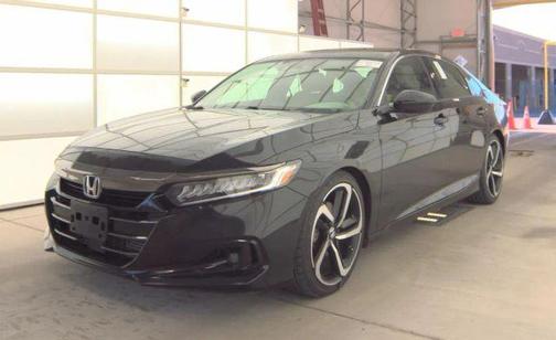 Black 2021 Honda Accord Sport 1.5T